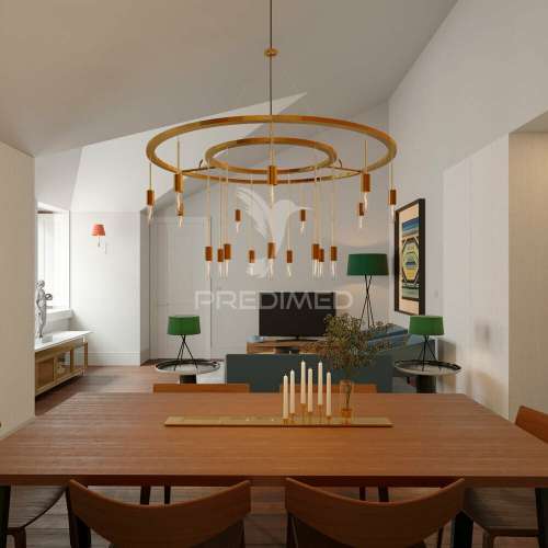 Studio com pátio em belem, lisboa