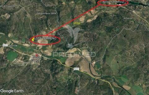 Lote de terreno em santa justa, couço