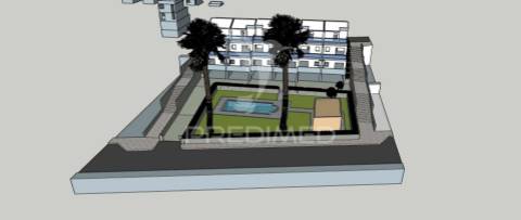 Loteamento urbano para 6 moradias, piscina e bar de apoio - algoz