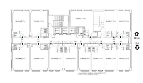 Escritório com vista rio e estacionamento - lisboa
