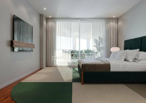 Apartamento t2 de luxo na estrada monumental