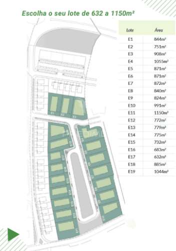 Lotes para moradias individuais - palmeira, braga