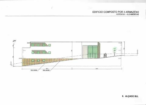 Terreno industrial em alcoitão