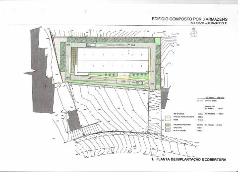 Terreno industrial em alcoitão