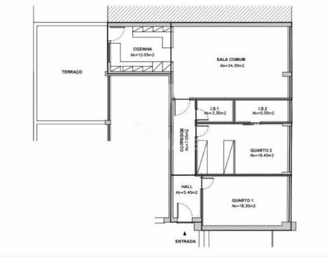 Excelente apartamento t2 com terraço à lapa, estrela, lisboa