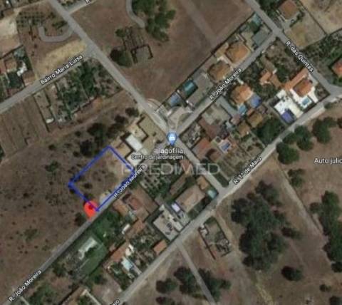 Lote de terreno urbano c/projecto palmela