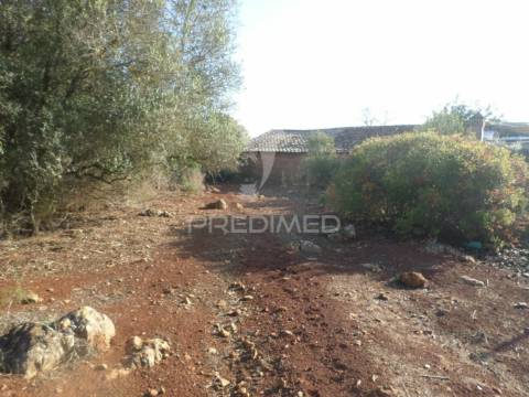 Ruina com vista rio e campo