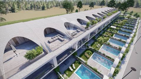 Terreno com projeto aprovado para 15 moradias – oportunidade prime em almancil