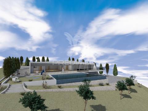 Moradia térrea ultrapremium com 4 quartos e piscina infinita – silves