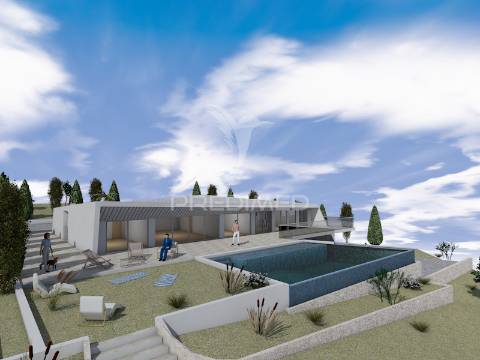 Moradia térrea ultrapremium com 4 quartos e piscina infinita – silves