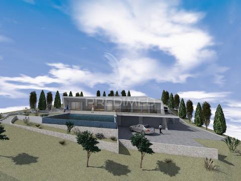 Moradia térrea ultrapremium com 4 quartos e piscina infinita – silves