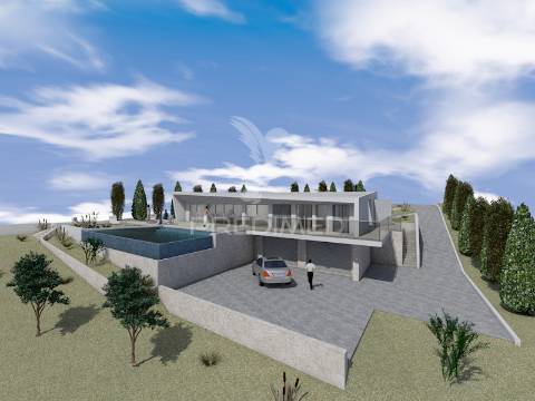 Moradia térrea ultrapremium com 4 quartos e piscina infinita – silves