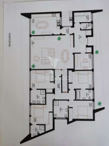 Moradia térrea ultrapremium com 4 quartos e piscina infinita – silves
