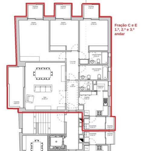 Apartamento t3  em  construção   junto à rtp,  gaia
