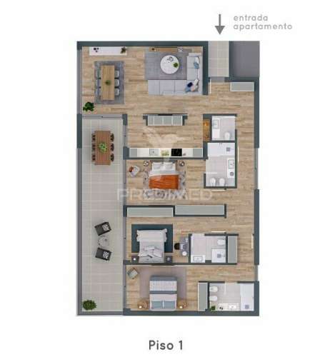 Apartamento t3 condomínio park2023 loures