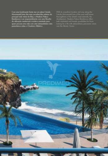 Apartamento t2 de luxo na estrada monumental.