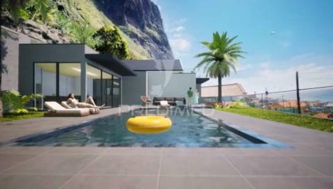 Moradia t4 em construção na calheta - ilha da madeira