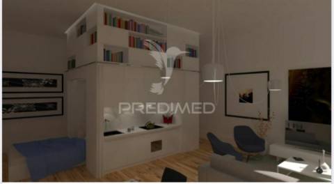 Prédio fachada antiga proj. aprov. à batalha-porto