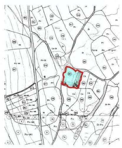 Terreno agrícola giesteira - fátima