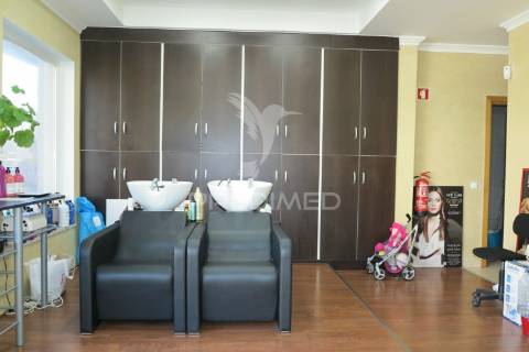 Cabeleireira na praia da rocha