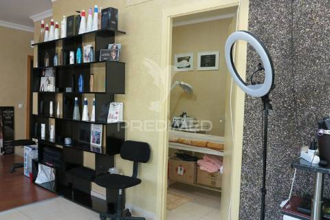 Cabeleireira na praia da rocha