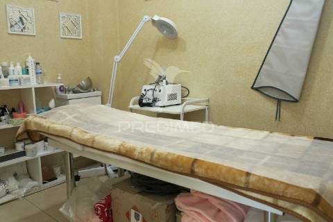 Cabeleireira na praia da rocha