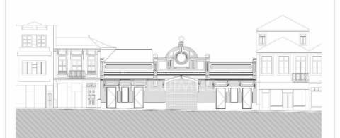 Prédio fachada oitocentista-ao metro marquês-porto
