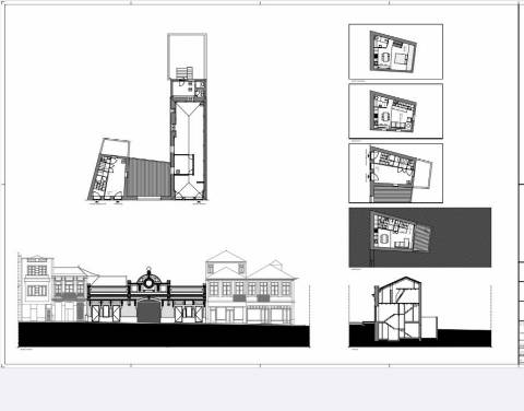 Prédio fachada oitocentista-ao metro marquês-porto