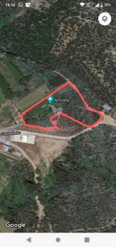 Terreno urbanizável de 4514m² – perto do rio alfusqueiro