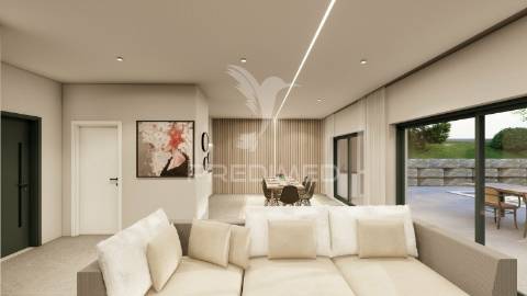 Moradias patâ deluxe - t3 com piscina e garagem