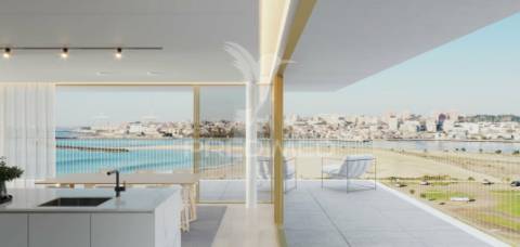 Apartamento t3 novo, com vista mar, vila nova de gaia