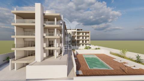 Apartamento t1 novo olhos de agua albufeira