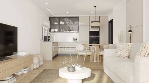 Apartamento t1 novo olhos de agua albufeira