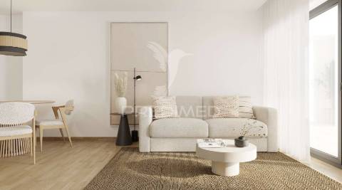 Apartamento t1 novo olhos de agua albufeira