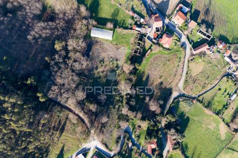 Quinta com casa 300m2 em serzedelo, póvoa de lanhoso, braga