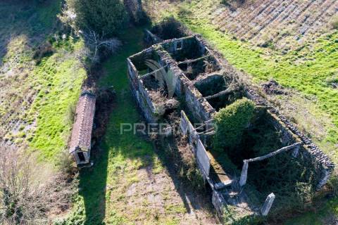 Quinta com casa 300m2 em serzedelo, póvoa de lanhoso, braga