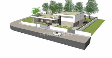 Terreno com projecto aprovado moradia t3 em nogueira, maia