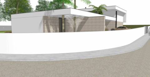 Terreno com projecto aprovado moradia t3 em nogueira, maia