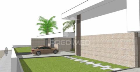 Terreno com projecto aprovado moradia t3 em nogueira, maia