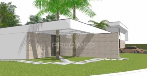 Terreno com projecto aprovado moradia t3 em nogueira, maia