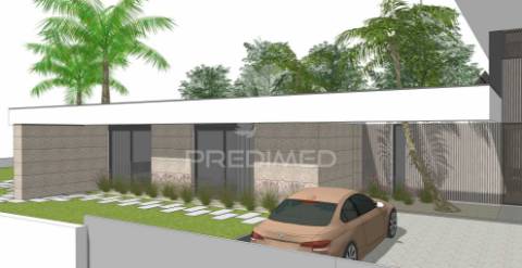 Terreno com projecto aprovado moradia t3 em nogueira, maia