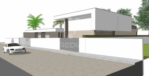 Terreno com projecto aprovado moradia t3 em nogueira, maia