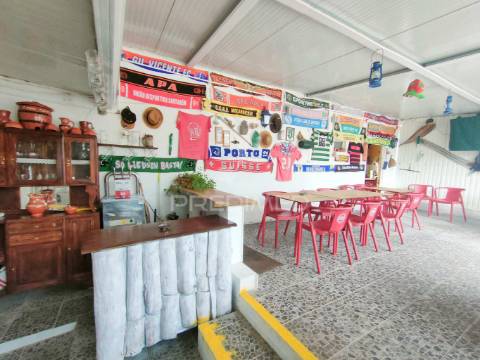 Restaurante em funcionamento - alcanhões, santarém