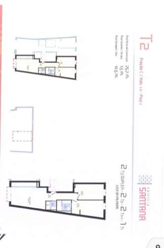 Apartamento t2 com varanda  em leça da palmeira