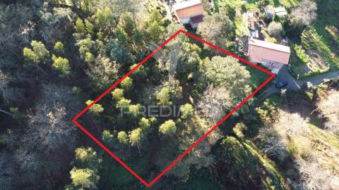 Terreno rústico de 1480m² em s. paio de pousada, a 10 minutos de braga