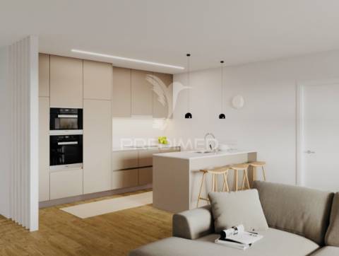 Apartamento t2 novo com garagem no centro de leiria