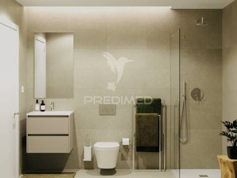 Apartamento t2 novo com garagem no centro de leiria