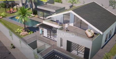 Moradia 4 quartos piscina próximo do mar