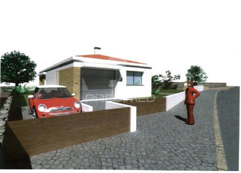 Terreno c/ projeto moradia v3 - eira da pedra