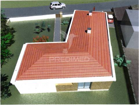 Terreno c/ projeto moradia v3 - eira da pedra